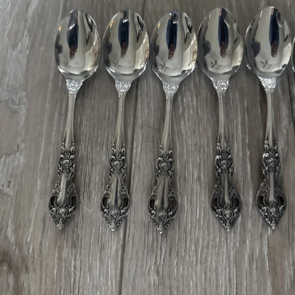 Vintage Northland BATON ROUGE Replacement Teaspoons set‎ of 8
